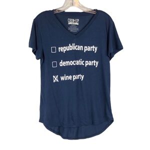 Wine Party T-Shirt by Chin-Up Apparel